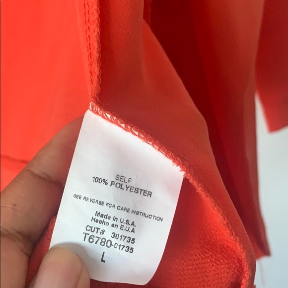 Kanvas Orange Open Blazer - Picture 5 of 5